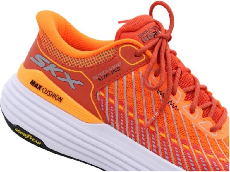 Skechers Stijlvolle Pavlova Sneaker Orange Heren