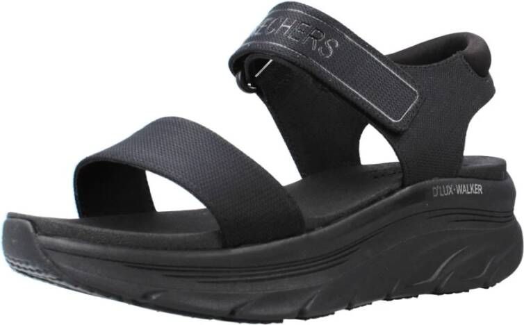 Skechers Stijlvolle Platte Sandalen voor Vrouwen Pink Dames