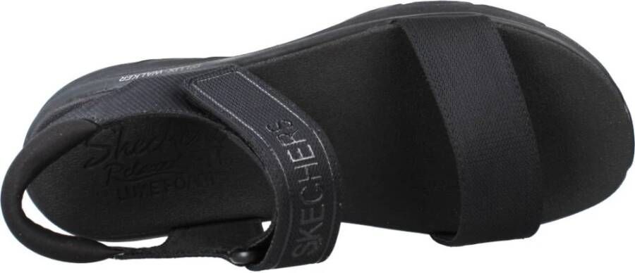 Skechers Stijlvolle Platte Sandalen voor Vrouwen Pink Dames