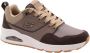 Skechers Stijlvolle Sneaker Collectie voor Mannen & Vrouwen Brown Heren - Thumbnail 14