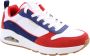 Skechers Sneakers UNO WEDGE-HI STEPS wedge sneaker veterschoen met air-cooled memory foam - Thumbnail 14