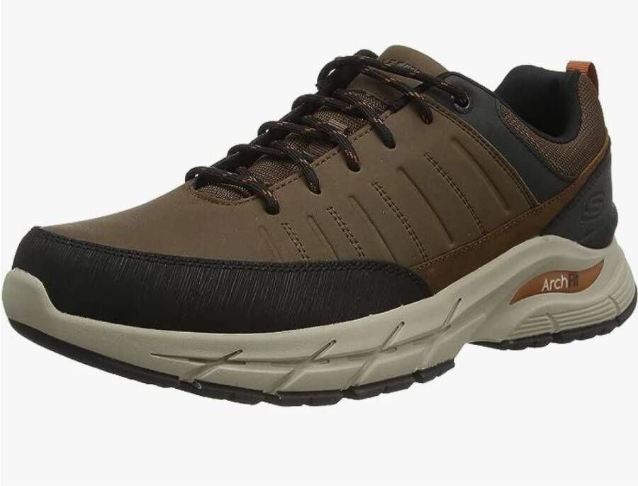 Skechers Stijlvolle Sneakers voor Mannen en Vrouwen Bruin Heren