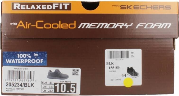 Skechers Stijlvolle Veterschoenen voor Mannen Green Heren
