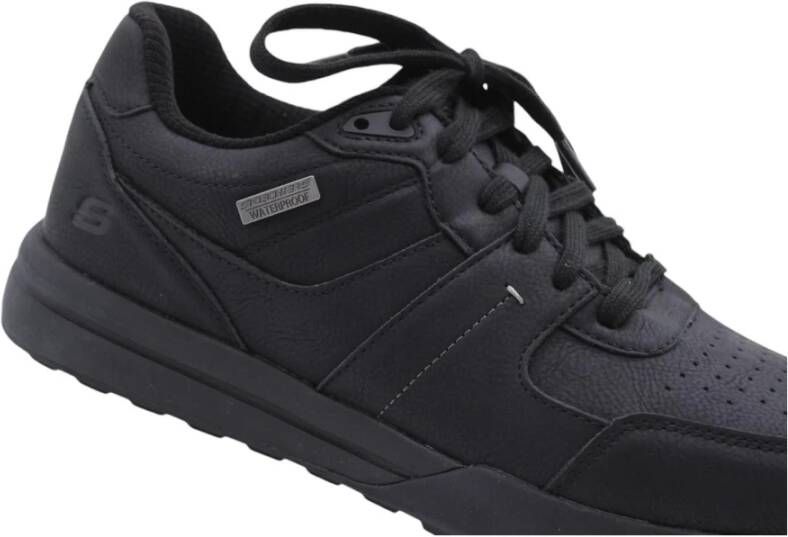 Skechers Stijlvolle wandelsneaker schoenen Black Heren