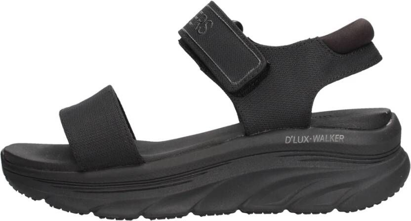 Skechers Stijlvolle Zomer Sandalen Black Dames