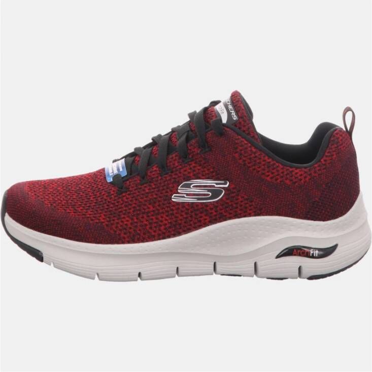 Skechers Stoere Herensneakers Red Heren