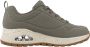 Skechers UNO RUGGED -SPOTTED TERRAIN damestrainers waterdicht 177164 OLV Olive - Thumbnail 5