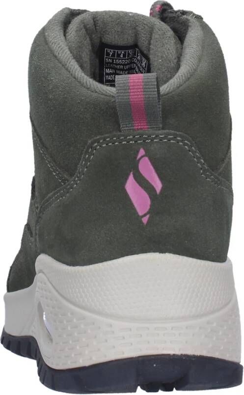 Skechers Stoere Street Uno Wandelschoen Green Dames