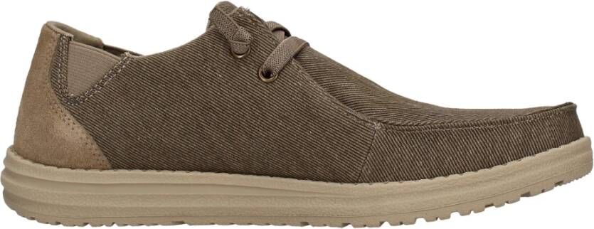 Skechers Strand Casual Loafer Schoen Brown Heren