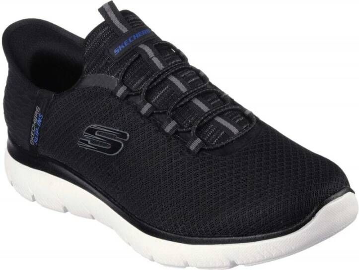 Skechers Summits-High Range Slip-On Basketbalschoenen Zwart Heren