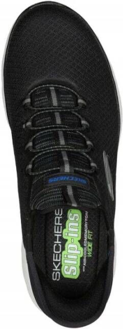 Skechers Summits-High Range Slip-On Basketbalschoenen Zwart Heren