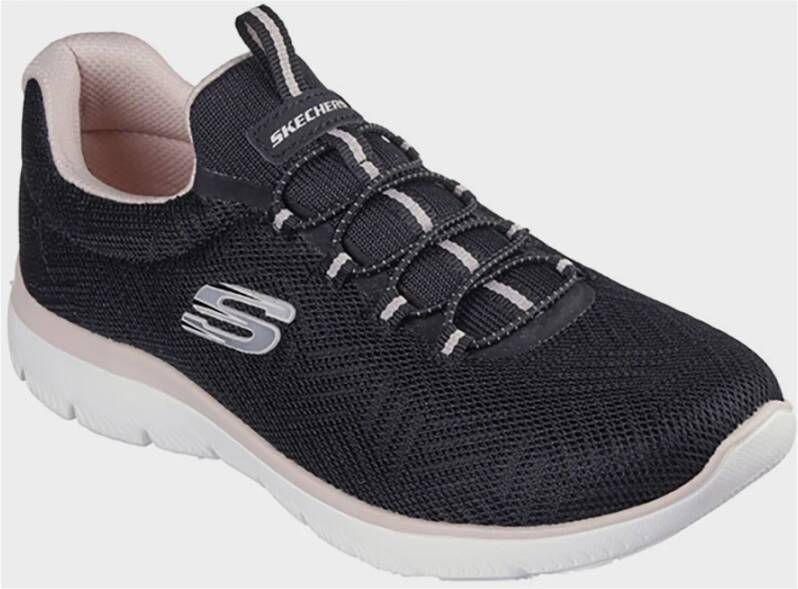 Skechers Memory Foam Slip-On Sneakers Black Dames