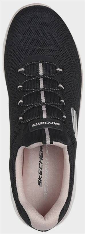 Skechers Memory Foam Slip-On Sneakers Black Dames