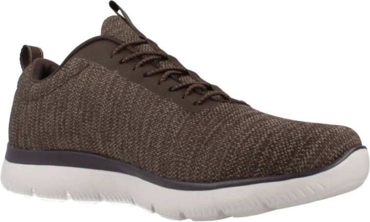 Skechers Slip-on sneakers SUMMITS- slippers vrijetijdsschoen lage schoen met elastische veters - Foto 6