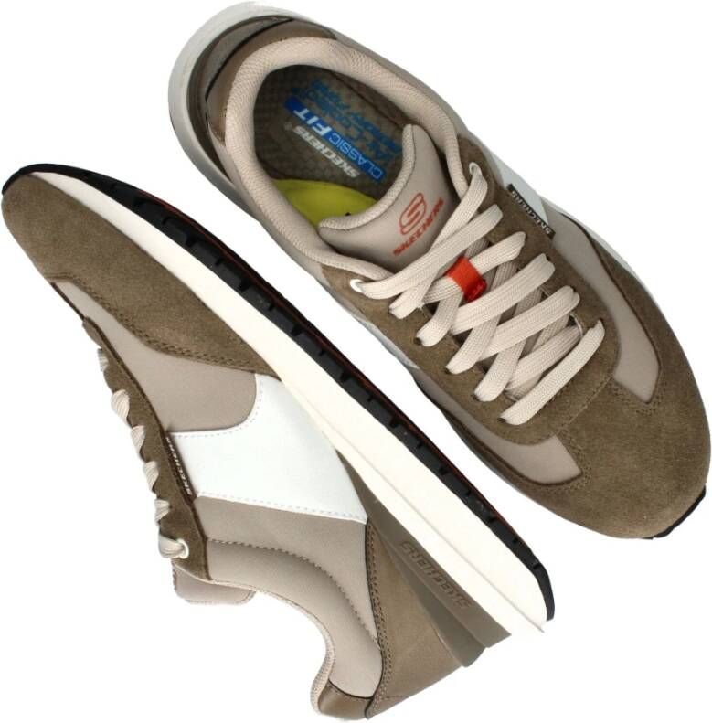 Skechers Sunny Dale Sneakers grijs Textiel Heren - Foto 12