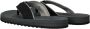 Skechers Tantri Copana Heren Teenslipper 205097 BLK Zwart - Thumbnail 6