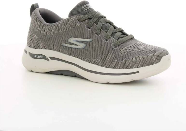 Skechers Taupe Gowalk Arch FIT Schoenen Beige Heren