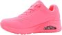 Skechers Sneakers met sleehak Uno Stand on Air vrijetijdsschoen lage schoen veterschoen met fijne perforatie - Thumbnail 9
