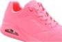 Skechers Sneakers met sleehak Uno Stand on Air vrijetijdsschoen lage schoen veterschoen met fijne perforatie - Thumbnail 13