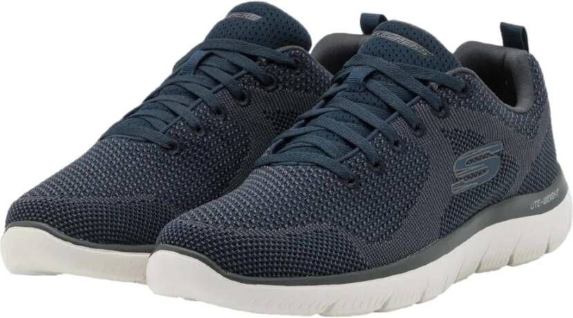 Skechers Toppen-Brisbane Sneakers Blue Heren