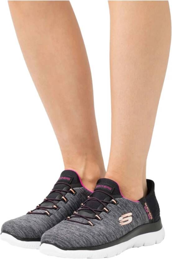 Skechers Toppen Dazzling H Sneakers Black Dames