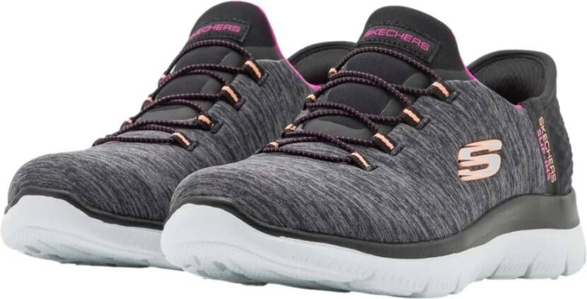 Skechers Toppen Dazzling H Sneakers Black Dames
