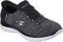 Skechers Dames Enkellaarzen Slip-Ins: Summits-Dazzling Haze Black Dames - Thumbnail 6