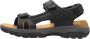 Skechers Tresmen-Hirano 204106-BLK Mannen Zwart Sportsandalen - Thumbnail 11