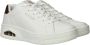 Skechers Sneakers UNO COURT met metallic-applicatie vrijetijdsschoen lage schoen veterschoen - Thumbnail 7