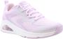 Skechers Tres-Air Uno Glit-Airy Dames Sneakers Lichtroze - Thumbnail 2