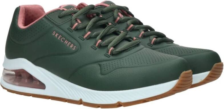 Skechers Sneakers met sleehak UNO 2 2ND BEST in vegan verwerking vrijetijdsschoen halve schoen veterschoen - Foto 15
