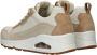 Skechers Uno Two Much Fun Dames Sneakers Taupe;Zand - Thumbnail 9