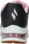 Skechers Uno 2nd Best Sneaker Zwart Roze Zwart Dames - Thumbnail 13