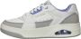 Skechers Uno Court Courted Style Dames Sneakers Gebroken Wit - Thumbnail 11