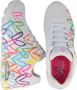 Skechers Sneakers UNO HIGHLIGHT LOVE vrijetijdsschoen lage schoen veterschoen met hartjes-print - Thumbnail 6