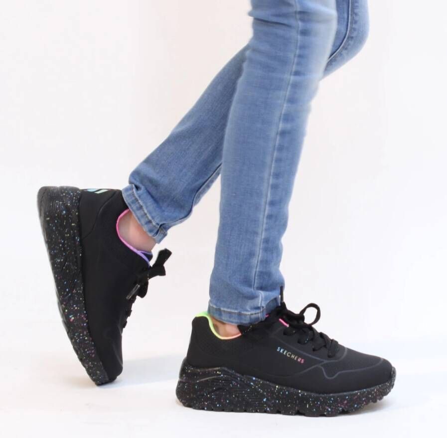 Skechers Uno Lite Rainbow Speckle sneaker Sneakers Meisje