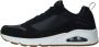 Skechers Uno Stacre Sneaker Casual en Sportieve Herenschoen Zwart Heren - Thumbnail 6