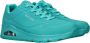 Skechers Sneakers met sleehak Uno Stand on Air met fijne perforatie vrijetijdsschoen lage schoen veterschoen - Thumbnail 10