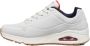Skechers Sneakers met sleehak Uno Stand on Air Vrijetijdsschoen lage schoen veterschoen met fijne perforatie - Thumbnail 56