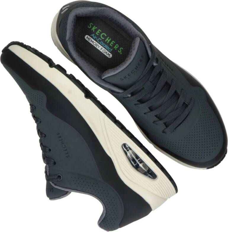 Skechers Uno Timeline sneaker Grijs Heren