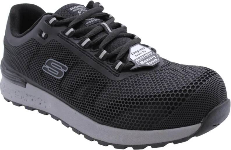 Skechers Veiligheidstoe Werkkleding Black Heren