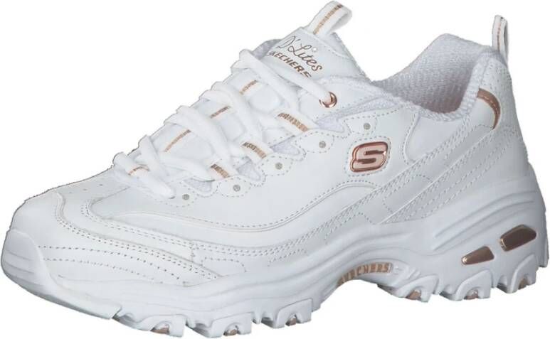 Skechers Vintage Kleurrijke Sneaker White Dames