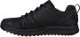 Skechers Waterdichte Zwarte Sneakers Platte Zool Veters Black Heren - Thumbnail 10