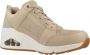 Skechers Wedge Sneaker met Air-Cooled Memory Foam Beige Dames - Thumbnail 8