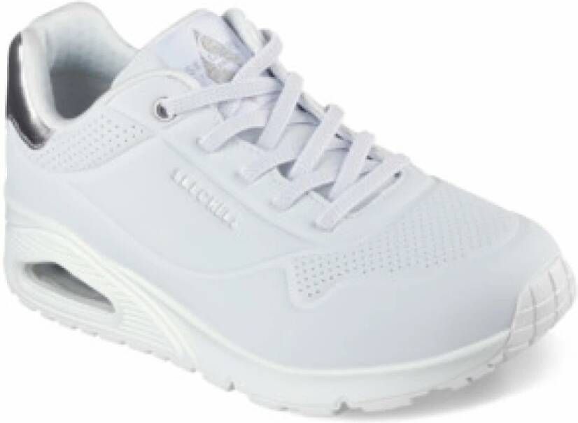 Skechers Witte Dames Sneaker Shimmer Away
