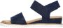Skechers Woestijnkus Sandalen Blue Dames - Thumbnail 5