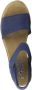 Skechers Woestijnkus Sandalen Blue Dames - Thumbnail 7