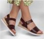 Skechers Woestijnkus Zonnige Sandalen Brown Dames - Thumbnail 3