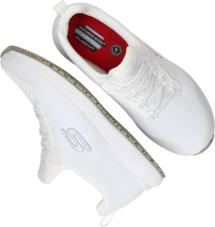 Skechers Work Squad Slipresistant sneaker Wit Dames