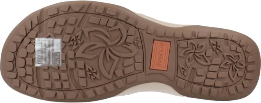 Skechers Zomer Plezier Platte Sandalen Brown Dames